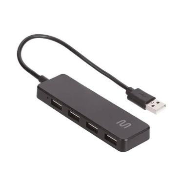 Imagem de Hub Usb 2.0 Com 4 Portas - Ac443 - MULTI