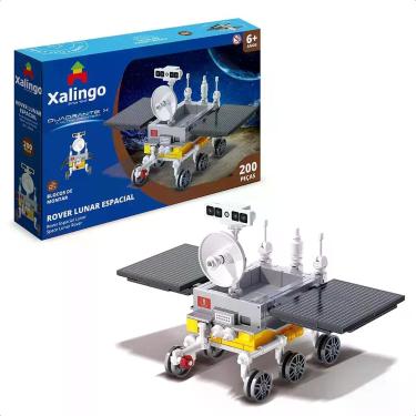 Imagem de De Encaixe Quadrante X Rover Lunar Espacial 200 Peças +De 6 Anos Educa