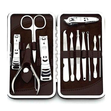 Imagem de Estojo de Unhas Completo 12 Peças Profissional para Mãos Lindas - BIVE