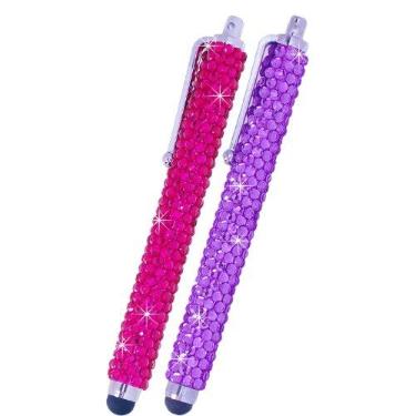 Imagem de Canetas Stylus Universal Eco-Fused – 2 Canetas Stylus com cobertura de gema longa – para todos os dispositivos com tela sensível ao toque capacitiva – iPad, iPhone, telefones Samsung, todos os telefones Android, tablets e mais