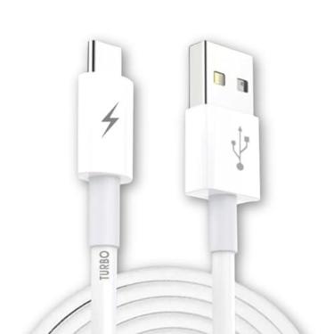 Imagem de Cabo Tipo-C USB Turbo Carregamento Ultra Rápido, Cabo de Dados, Reforçado