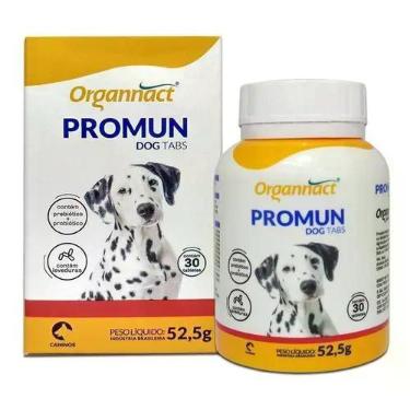 Imagem de Promun Dog Tabs 52,5g - 30 Tabletes Organnact, 52,5g