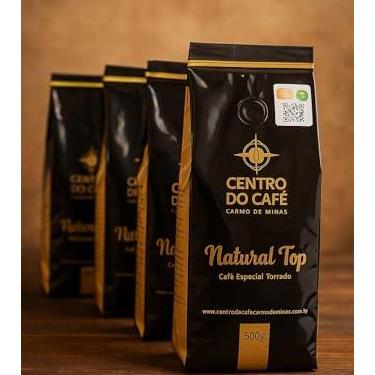Imagem de Cafés Especiais | Kit de 4 Natural Top 500gr | Centro do Café Carmo de Minas (Grão)