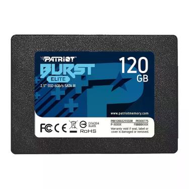 Imagem de SSD Patriot Burst Elite 120GB 2.5" SATA 3 - PBE120GS25SSDR