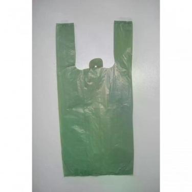 Imagem de Sacola Plástica Reciclada Sacola Reciclada 60 X 80 5 Kilos Reforçada Pacote 5 kg Média 125 Unidades Higipack