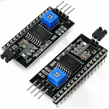 Imagem de Módulo Serial I2c Para Display Lcd 16x2 e 20x4 Para Arduino - BLUTU