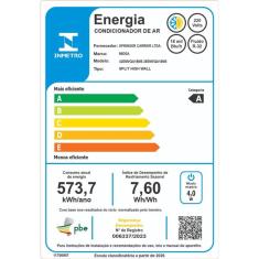 Imagem de Ar-Condicionado Split Hi Wall Midea AI Ecomaster 18000 BTUs Quente/Frio Inverter 42EMVQA18M5 / 38EMVQA18M5