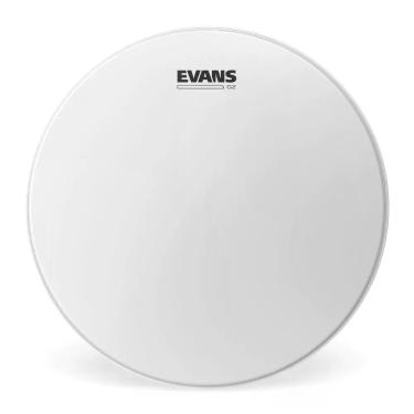 Imagem de Pele para Bateria Batedeira B14G2 G2 Porosa 14'' 2 Camadas para Caixa e Surdo Branca Evans