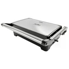 Grill Sanduicheira Elétrica 2 em 1 180 Britânia BGR28A 127V, Preto, 11