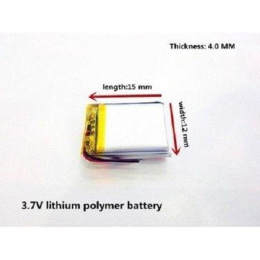 Imagem de (1pc) 401215 90 Mah 3,7v Óculos 3d  Elpgs03 2 Fios - bgb