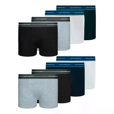 Imagem de Kit 8 Cueca Boxer Infantil Lupo Box Criança Algodão Nf - SORTIDO - P, 