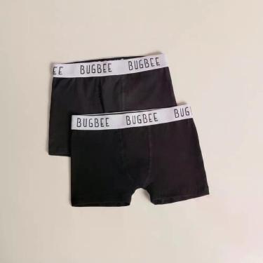 Imagem de Kit Cueca Infantil Cotton Preto - Bugbee -, 16 Anos