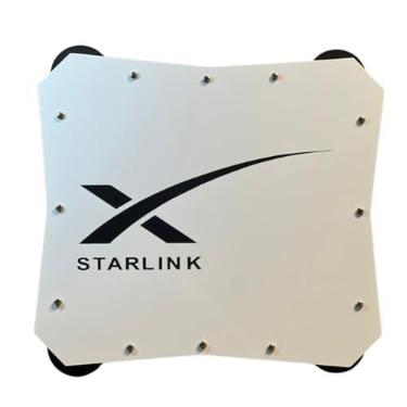 Imagem de Case Premium para Starlink Mini, Proteção em PVC Expansível com Sistema de Fechamento Magnético, Capa Protetora Compatível com Starlink Mini (Branco)