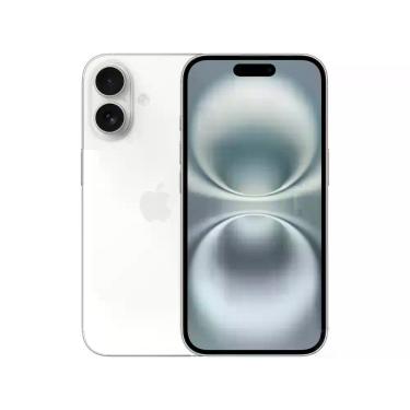 Imagem de Apple iPhone 16 256GB Branco 6,1" 48MP iOS 5G, 256GB, Branco