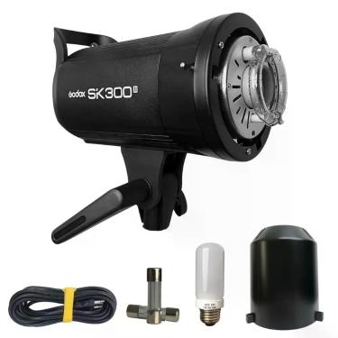Imagem de Flash Tocha Godox SK300II 5600K 300W com Montagem Bowens-S