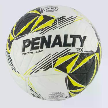 Imagem de Bola Penalty RX 500 XXVI Futsal Branca, 04