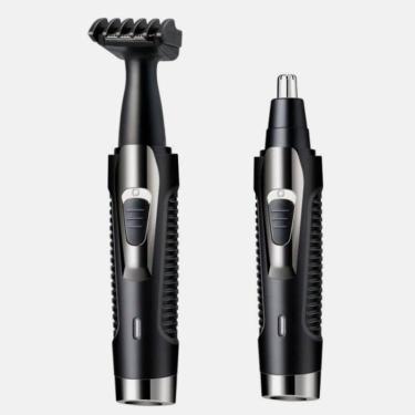 Imagem de Máquina 2 em 1 Ideal Para Beleza E Remover Pelos De Barba E Bigode - K