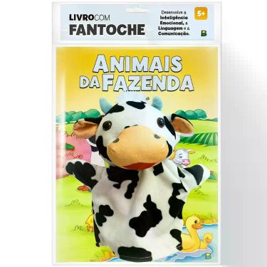 Imagem de Livro - Livro com Fantoche: Animais da Fazenda