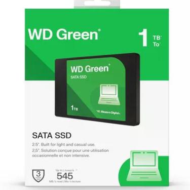 Imagem de SSD WD Green,1tb 2.5 Polegadas Int Sata 3 - Wds100t3g0a