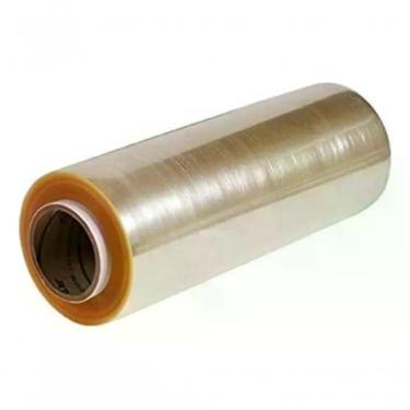 Imagem de Filme Plástico Pvc 45cm X 300m em Bobina Refil para Embalagens Transparente Guarufilme