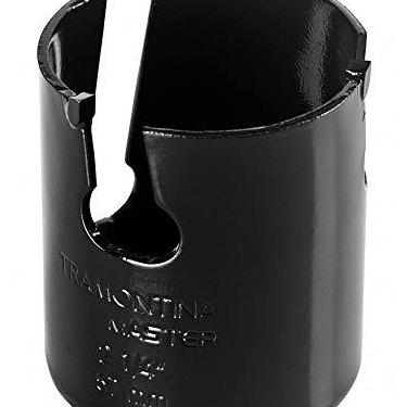 Imagem de Tramontina 42619092, Serra Copo Dente Metal Duro 92Mm 3.5/8, Corpo Aço Especial, Pintura Eletrostática, Rosca 1/2''
