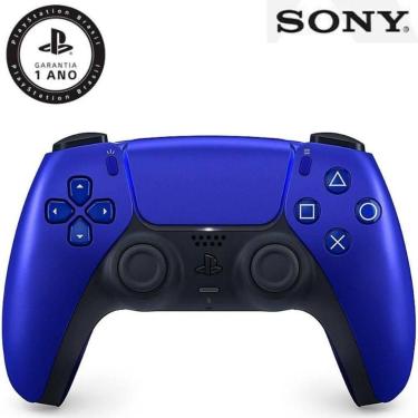 Imagem de Controle PS 5 Dualsense Cobalt Blue Azul Original Sony Lacrado