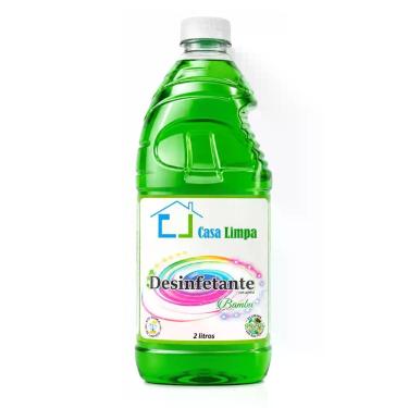 Imagem de Desinfetante Casa Limpa Bambu 2L Limpeza Perfumada para Pisos e Banhei