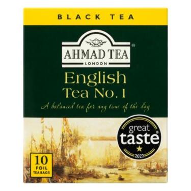 Imagem de Ahmad Tea London Chá Preto English Tea No. 10 Saquinhos De Chá 20G