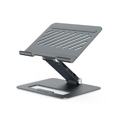 Imagem de WAVLINK Suporte para laptop Docking Station - Hub USB C 9 em 1 com 2 x HDMI 4K 60 Hz, adaptador HDMI duplo com carregamento PD 85W