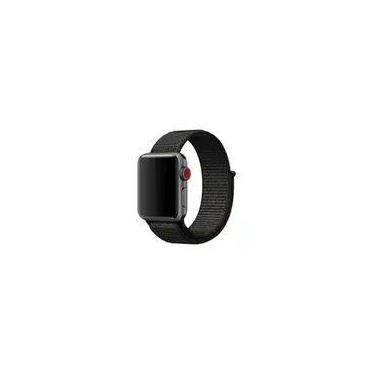Imagem de Pulseira Nylon Loop para Appl e Watch 40mm e 38mm -PRETO - xdoria