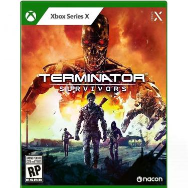 Imagem de Jogo Maximum Games Terminator Survivors para Xbox Series X com Mundo Aberto e Cooperacao Ate 4 Jogadores Preto