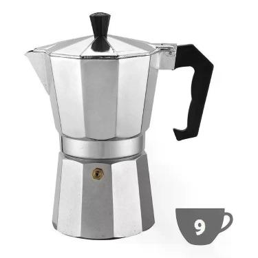 Imagem de Cafeteira Italiana Em Aluminio Para 9 Xicaras - Qualidade - GXM