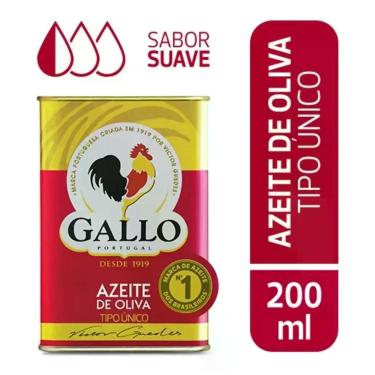 Imagem de Azeite de Oliva Tipo Único Português Gallo Lata 200ml