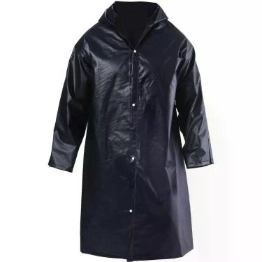 Imagem de Capa De Chuva PVC GG Com Forro Worker Modelo Italiano