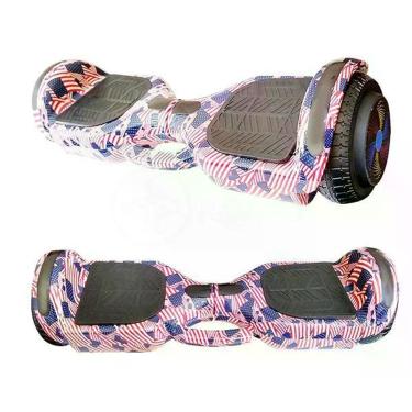 Imagem de Hoverboard Esporte Skate Elétrico Adesivo America - Usa Nº16