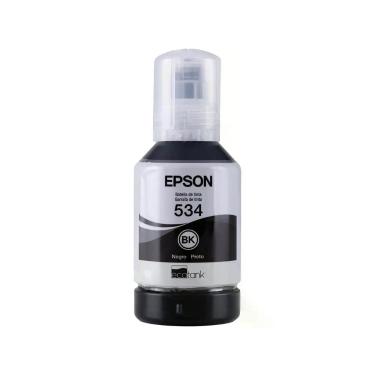 Imagem de Refil Tinta T534 Preto Original Epson Ecotank M1100 M1120 M1180 M2120 