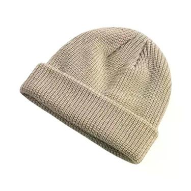 Imagem de Gorro De Lã Tricotado Para Homens E Mulheres, Estilo Moderno E Quente 