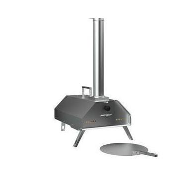 Imagem de Forno de Pizza Portátil Lenha Inox Brilho Antonow