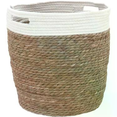 Imagem de Empul Cesta 36X38X38Cm Fibra Natural