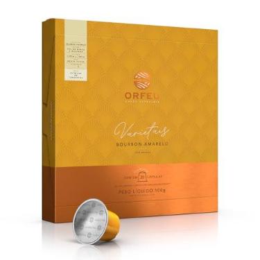 Imagem de Cápsulas Orfeu Bourbon Amarelo Compatíveis Nespresso®* 20 Unidades