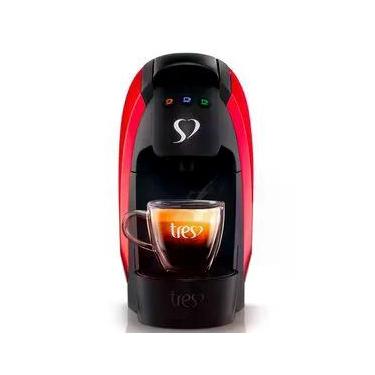 Imagem de Máquina de Café Três Corações G4 Luna Vermelha para Café Espresso - 209113