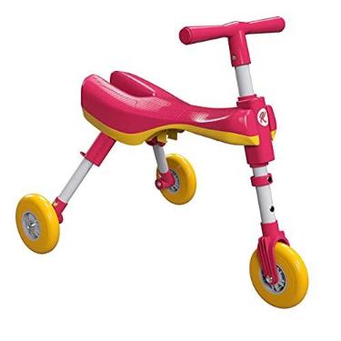 Imagem de Triciclo Bimba Dobrável Único Portátil Infantil Do Brasil Rosa
