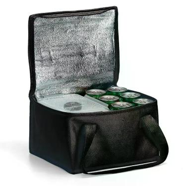 Imagem de Necessaire Bolsa Térmica Para Marmita Trabalho Viagem Praia Camping 10