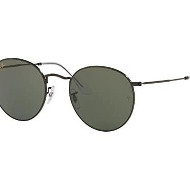 Imagem de Ray-Ban RB3447L ROUND METAL Óculos de Sol Masculino Preto
