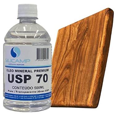Imagem de Oleo Mineral Grau Usp Selar Tabua Corte Carne Churrasco 500ml