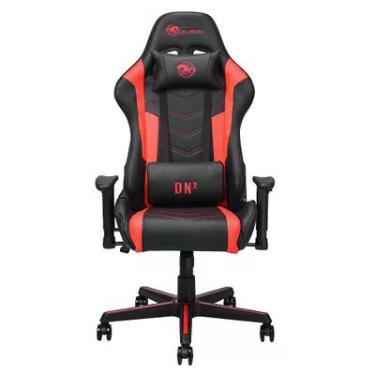 Imagem de Cadeira Gamer Maxoffice DN2, Até 150 Kg, Preto e Vermelho, Draxen