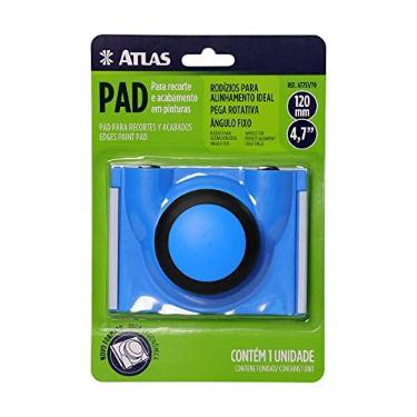 Imagem de Pad para Recorte e Acabamento em Pintura, Cor Azul, Atlas.
