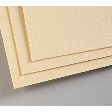Imagem de Clairefontaine - Ref 197011C - Folhas de cartão Pastelmat (pacote com 5 folhas) - Cartão 360gsm - 24 x 32 cm - Cor de milho - Especialmente formulado para uso com pastéis