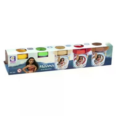 Imagem de Brinquedo Infantil Kit de Massinhas de Modelar da Moana - 2694 Cotiplá