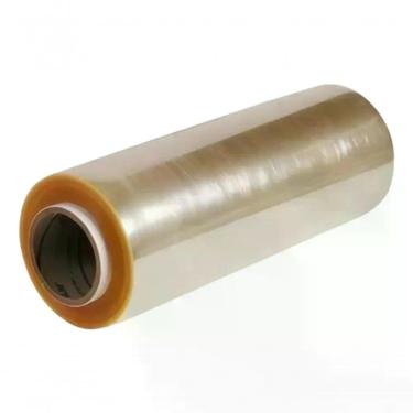Imagem de Filme de PVC Rolo 38x300 Metros para Embalagens Esticável em Polietileno para Conservação de Alimentos Transparente